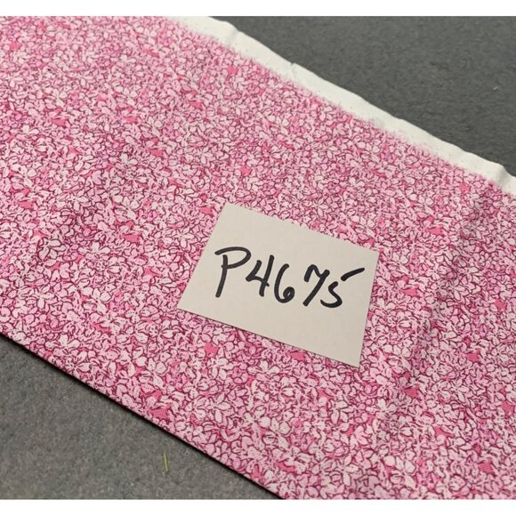 Pink Floral Cotton Fabric Fat Quarter 18x22 Sewing Quilting Craft Supplies - Picture 4 of 4